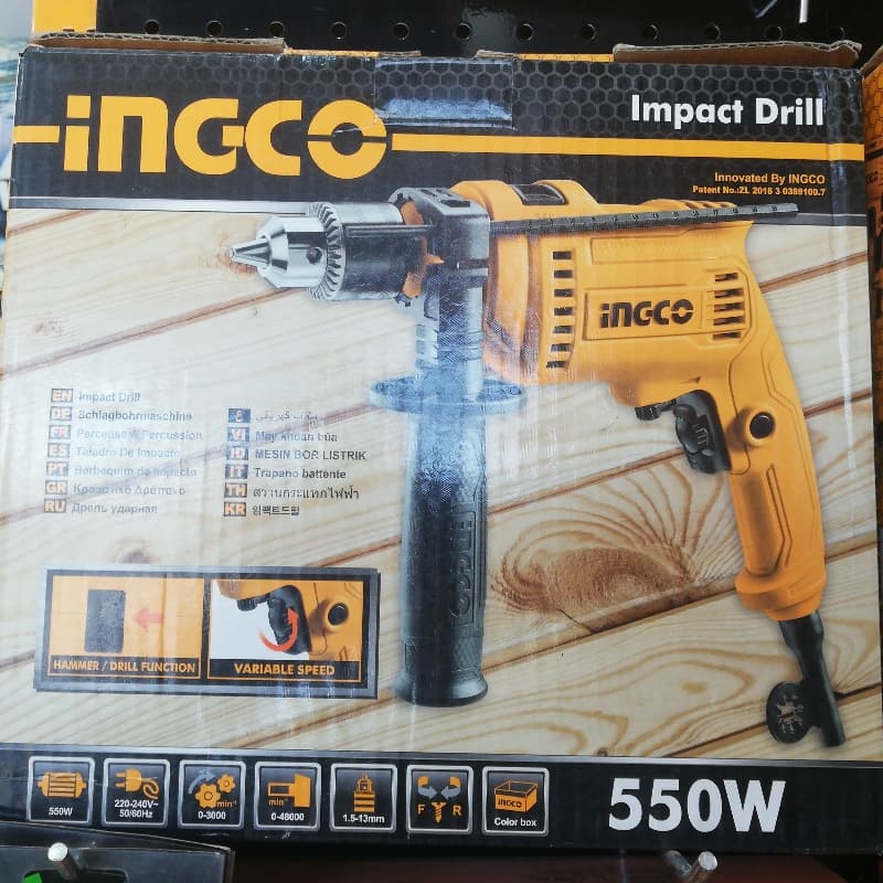 Impact drill machine 550w
