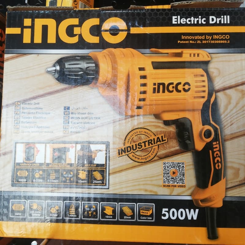Electric drill machine 500W